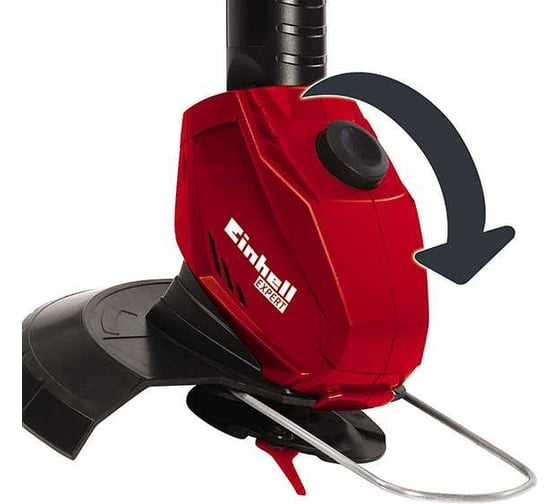 Триммер аккумуляторный Einhell PXC GE-CT 18 Li,18В, пласт.нож, телеск.рук, 20 зап.ножей, 1x2.0 Ач+ЗУ 3411197