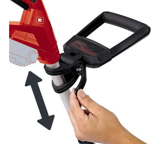 Триммер аккумуляторный Einhell PXC GE-CT 18 Li,18В, пласт.нож, телеск.рук, 20 зап.ножей, 1x2.0 Ач+ЗУ 3411197