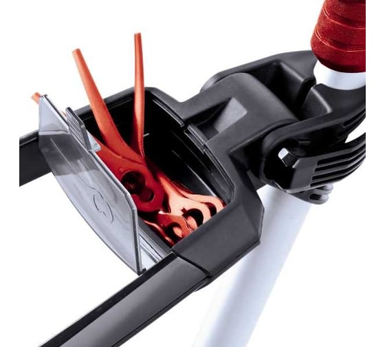 Триммер аккумуляторный Einhell PXC GE-CT 18 Li,18В, пласт.нож, телеск.рук, 20 зап.ножей, 1x2.0 Ач+ЗУ 3411197