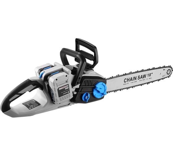 Пила цепная аккумуляторная бесщеточная DEKO DKCHS 40V PRO, 18, 2x20В, 2x5.0Ач, двойное з/у 080-2000