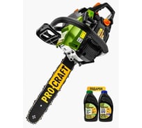 Бензопила PROCRAFT GS-58 X две шины и две цепи GS-58X 2/2