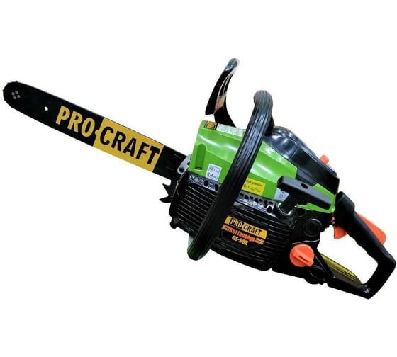 Бензопила PROCRAFT GS-58 X две шины и две цепи GS-58X 2/2
