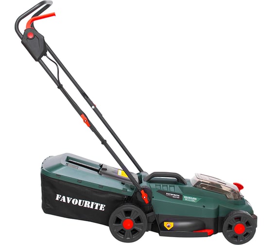 Газонокосилка аккумуляторная FAVOURITE OBS 21 WET 21В, 4Ач, 330 мм, бесщёт. 154210533