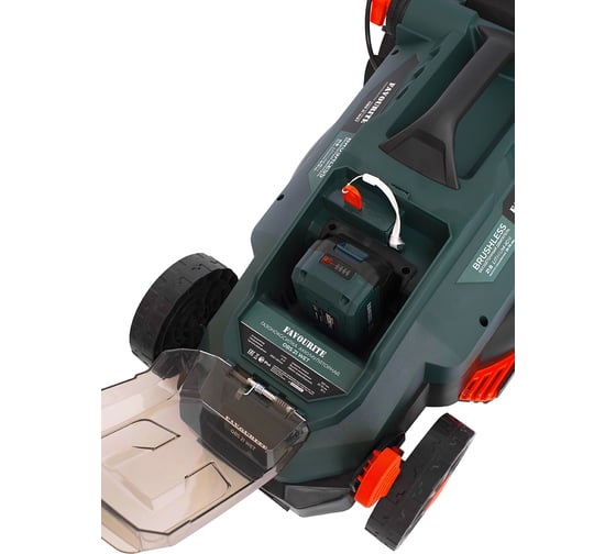 Газонокосилка аккумуляторная FAVOURITE OBS 21 WET 21В, 4Ач, 330 мм, бесщёт. 154210533