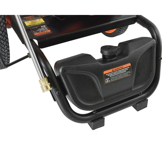 Мойка в/давл. бензиновая CARVER CW-5200G PRO 7лс, 210 бар, 10 л/мин, латунь, самовсас, фрезы 4шт, колеса 01.023.00008
