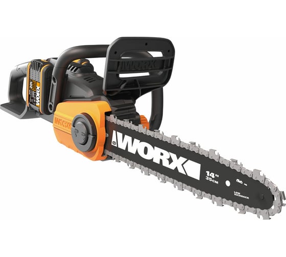 Цепная аккумуляторная пила WORX 14" WG384E.9