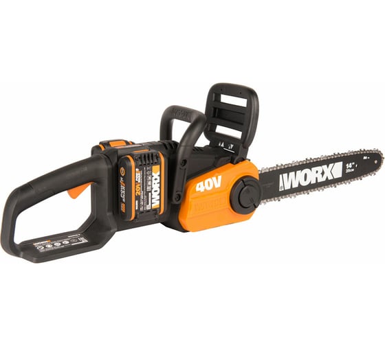 Цепная аккумуляторная пила WORX 14" WG384E.9