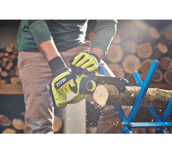 Бесщеточная цепная пила с шиной 15см Ryobi ONE+ 18В НР RY18PSX15A-120T 5133005899