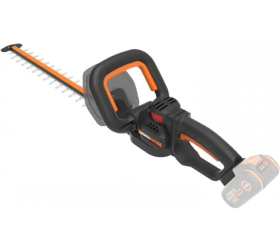 Кусторез аккумуляторный бесщёточный WORX, 20В, 57см, без АКБ и ЗУ WG263E.9