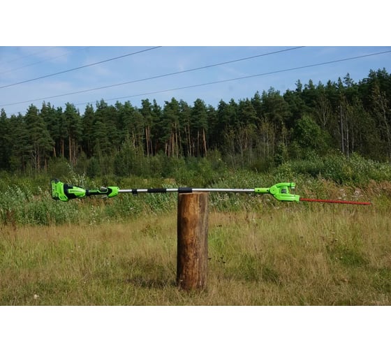 Штанговый аккумуляторный кусторез Greenworks G40PHA 40V 2300407