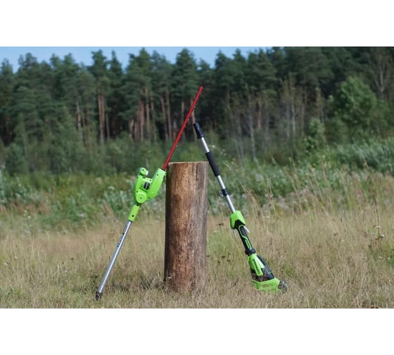 Штанговый аккумуляторный кусторез Greenworks G40PHA 40V 2300407