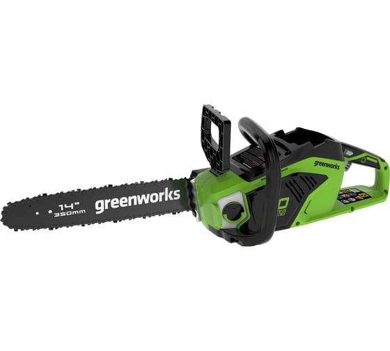 Аккумуляторная бесщеточная цепная пила Greenworks GD40CS15K4 40V с АКБ 4 А*ч и ЗУ 2005707UB