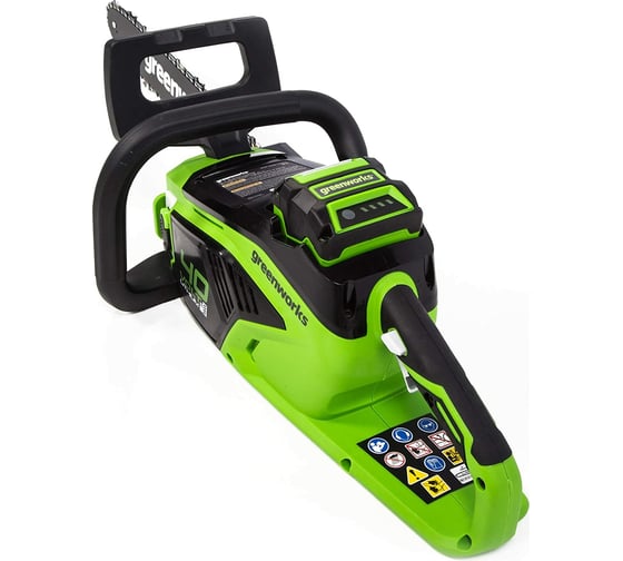 Аккумуляторная бесщеточная цепная пила Greenworks GD40CS15 40V 2005707