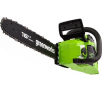 Аккумуляторная бесщеточная цепная пила Greenworks GD40CS18 40V 2005807