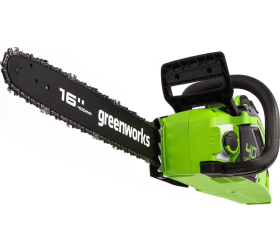 Аккумуляторная бесщеточная цепная пила Greenworks GD40CS18 40V 2005807