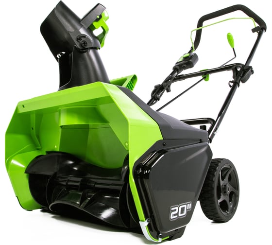 Аккумуляторный бесщеточный снегоуборщик GreenWorks GD60ST 60V 2602407