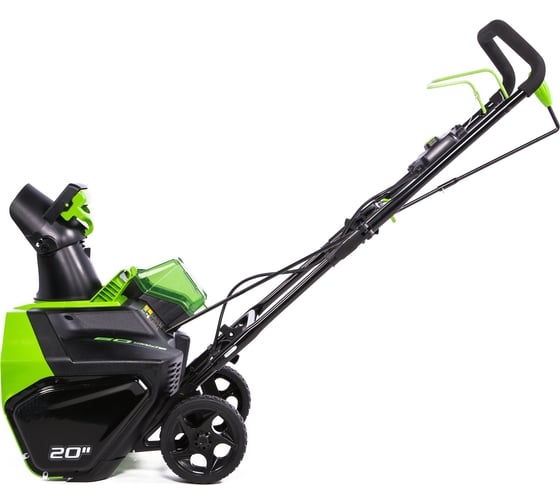 Аккумуляторный бесщеточный снегоуборщик GreenWorks GD60ST 60V 2602407