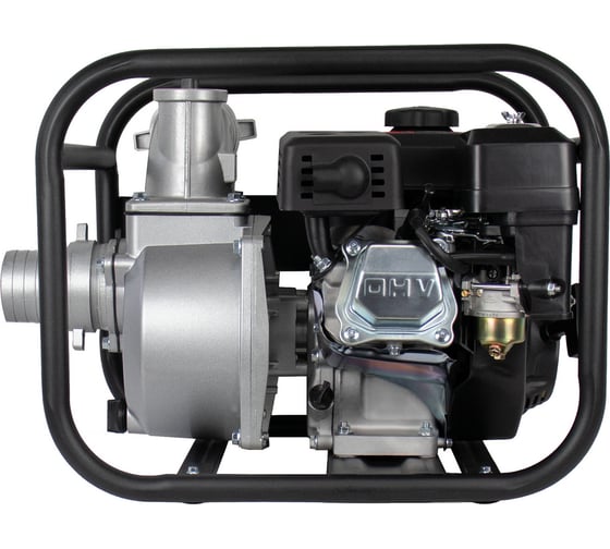 Мотопомпа VERTON WP 80/1000 (7л.с/212см3,80мм/3", 1000л/мин, 60м3/ч, h8м/26, d8мм 01.17548.17553
