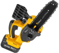 Цепная аккумуляторная пила Kolner KCS 18BL-25-2K, 18V UNI-M Standard, BL (АКБ 2х3.0 А·ч и ЗУ, кейс), 8060100082