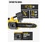 Цепная аккумуляторная пила Kolner KCS 18BL-30-2K, 18V UNI-M Standard, BL (АКБ 2х3.0 А·ч и ЗУ, кейс), 8060100092 17