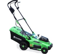 Газонокосилка аккумуляторная Grassman BL-437, 21+21V, ширина 37см, травосбор. 35л (1/9) 020287