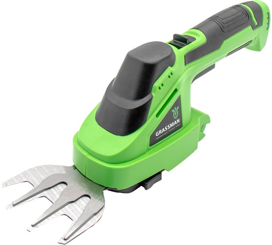 Кусторез аккумуляторный Gramex CH-7202, 7,2 В, 1.5Ач, 2в1, длина реза 120 мм, ЗУ, коробка(1/8) 020290 1