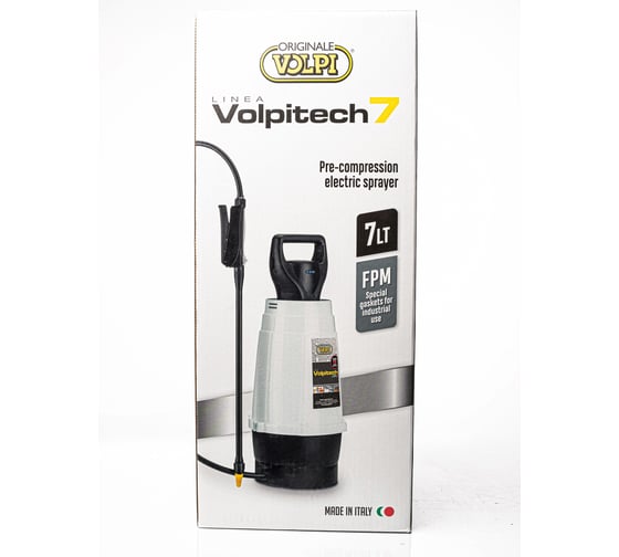 Профессиональный аккумуляторный распылитель VOLPITECH 7 Volpi originale VT7
