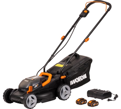 Аккумуляторная газонокосилка WORX WG779E.1