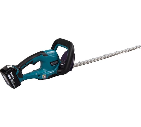 Кусторез аккумуляторный Makita LXT 18В, 250Вт, 60см, 2700 рез/мин, диам.раскрытия 15мм, BL1830B, DC18WC DUH607F001