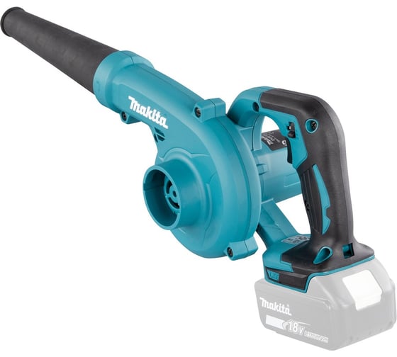 Воздуходув аккумуляторный Makita LXT 18В, 3 скорости, 3,1 м³/мин, 80 м/с, коротка насадка DUB185Z