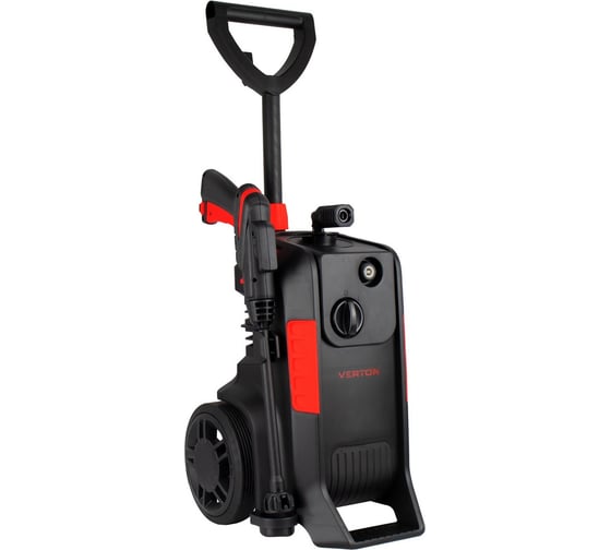 Мойка высокого давления Verton WM-1700 1700 Вт, давление мин/макс: 94/140 бар, расход воды мин/макс: 4.6/6 л/мин, 8 м шланг 01.9674.16678