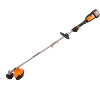 Бесщеточный аккумуляторный триммер WORX 40 В, 2х2.0 А*ч, двойное ЗУ 2x2A WG186E