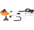 Электрический триммер WORX 38см, 1000Вт, нож 23 см WG111E 2