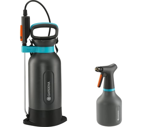 Комплект: помповый опрыскиватель 5 л и ручной опрыскиватель 0.75 л Gardena 11134-30.000.00