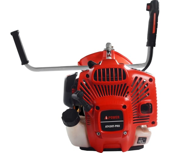 Триммер бензиновый A-iPower AT430T-PRO штанга неразборная 40106