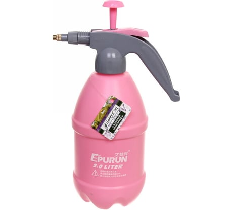 Опрыскиватель помповый Добросад 2л "Семицветик" цвет розовый 783-083