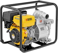 Бензиновая мотопомпа для грязной воды DENZEL PX-80D 15 л.с., 3, 1500 л/мин, глуб 8 м / 99204