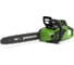 Аккумуляторная цепная пила Greenworks GD40CS18 40 см, АКБ 6 А*ч, ЗУ 2005807UF 1