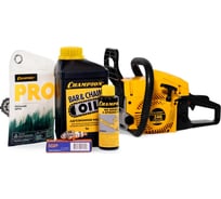 Бензопила Champion АКЦИЯ 246-15"-0,325-1,3-64 (1,9кВт 45,8см? легкий старт 5,4кг) + подарочный набор A246-15 35105263