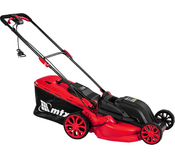 Газонокосилка электрическая MTX LM-2000, шир. 44см, 2000 Вт, 6 уров., травосб. 45 л 96652