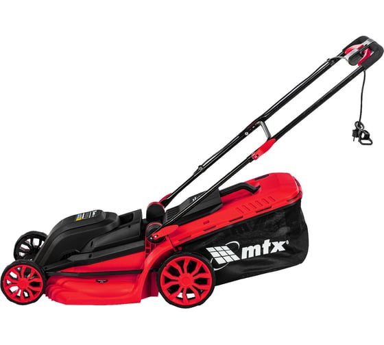 Газонокосилка электрическая MTX LM-2000, шир. 44см, 2000 Вт, 6 уров., травосб. 45 л 96652