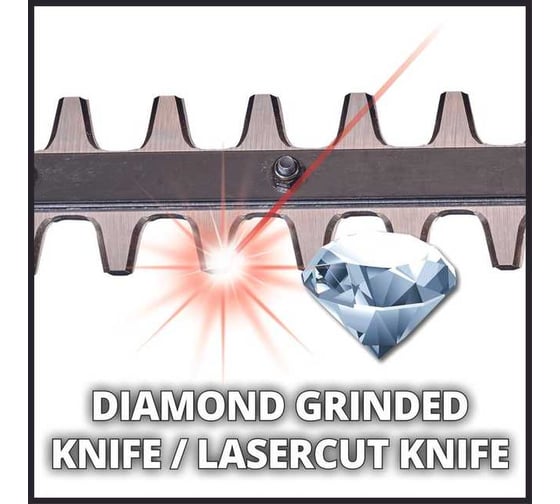 Кусторез электрический с телескопич штангой Einhell GC-HH 9046, 900вт, 41см, 20мм, штанга 1970-2600мм 3403880