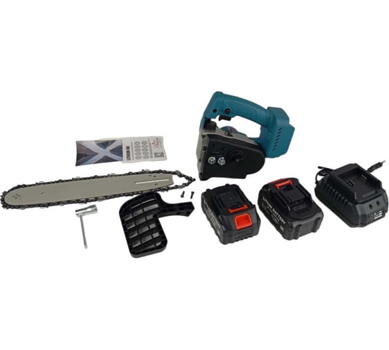Пила аккумуляторная цепная AktiTool CS2041 (12", 20 В, 2 Li-ion аккум. 4000 mAh) 101513