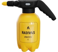 Опрыскиватель Radivas Electro 2л, желтый Ц0000037450