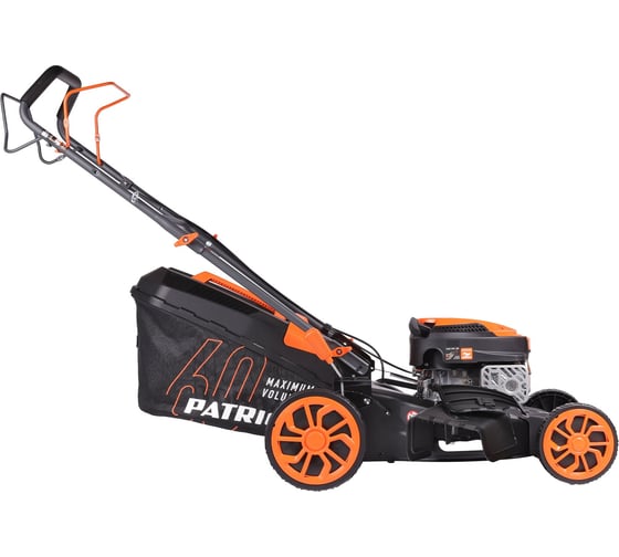 Газонокосилка бензиновая Patriot PT 464S, 144сс, 4 л.с., 46см, 50л. трав., метал. дека, привод на колеса 512109464