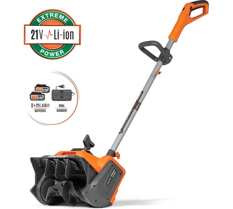 Снегоуборщик аккумуляторный DAEWOO с АКБ и ЗУ DAST 4042Li SET