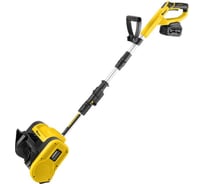 Снегоуборщик аккумуляторный Kolner 18V UNI-M Standard, KST 18-280-1-1, ширина 280мм, высота 160мм, выброс 6м, телескоп.штанга (акб 1x4.0Ач, зу стац, ремень) 8061000021