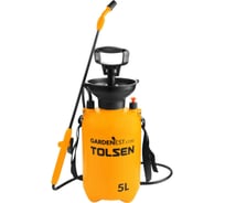 Опрыскиватель садовый помповый TOLSEN 5 л, плечевой, до 2.5 бар 57292