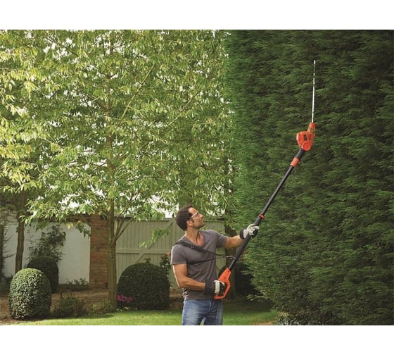 Электрический кусторез на штанге Black+Decker 550 Вт, 51 см PH5551-QS