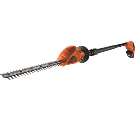 Аккумуляторный высотный кусторез Black+Decker 18В GTC1843L20-QW